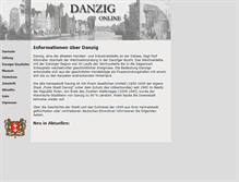 Tablet Screenshot of danzig-online.de